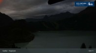 Archiv Foto Webcam Stausee Kops in Galtür 02:00