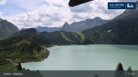Archiv Foto Webcam Stausee Kops in Galtür 10:00