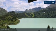 Archiv Foto Webcam Stausee Kops in Galtür 12:00