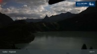 Archiv Foto Webcam Stausee Kops in Galtür 02:00