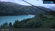 Archiv Foto Webcam Stausee Kops in Galtür 04:00