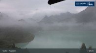 Archiv Foto Webcam Stausee Kops in Galtür 08:00