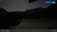 Archiv Foto Webcam Stausee Kops in Galtür 04:00