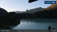 Archiv Foto Webcam Stausee Kops in Galtür 06:00