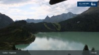 Archiv Foto Webcam Stausee Kops in Galtür 08:00