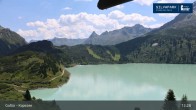 Archiv Foto Webcam Stausee Kops in Galtür 12:00