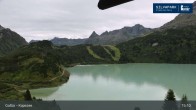 Archived image Webcam Lake Kopssee in Galtür 14:00
