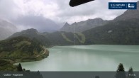 Archiv Foto Webcam Stausee Kops in Galtür 10:00