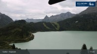 Archiv Foto Webcam Stausee Kops in Galtür 16:00