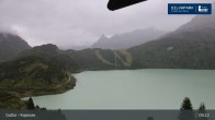 Archiv Foto Webcam Stausee Kops in Galtür 08:00