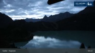 Archiv Foto Webcam Stausee Kops in Galtür 04:00