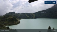 Archiv Foto Webcam Stausee Kops in Galtür 10:00