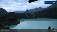 Archiv Foto Webcam Stausee Kops in Galtür 00:00