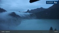 Archiv Foto Webcam Stausee Kops in Galtür 04:00