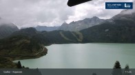 Archiv Foto Webcam Stausee Kops in Galtür 10:00