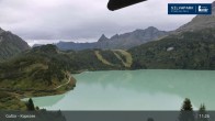 Archiv Foto Webcam Stausee Kops in Galtür 10:00