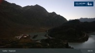 Archiv Foto Webcam Stausee Kops in Galtür 04:00
