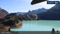 Archiv Foto Webcam Stausee Kops in Galtür 10:00