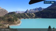Archiv Foto Webcam Stausee Kops in Galtür 14:00