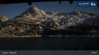 Archiv Foto Webcam Stausee Kops in Galtür 04:00