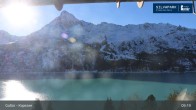 Archived image Webcam Lake Kopssee in Galtür 08:00