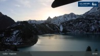 Archiv Foto Webcam Stausee Kops in Galtür 07:00