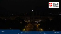 Archived image Webcam Vienna - Burgtheater 21:00