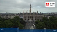 Archived image Webcam Vienna - Burgtheater 01:00