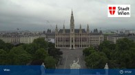 Archived image Webcam Vienna - Burgtheater 01:00