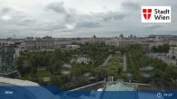 Archived image Webcam Vienna - Burgtheater 09:00