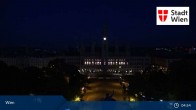 Archived image Webcam Vienna - Burgtheater 23:00