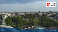 Archived image Webcam Vienna - Burgtheater 11:00