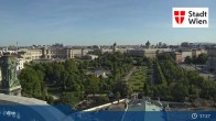 Archived image Webcam Vienna - Burgtheater 16:00