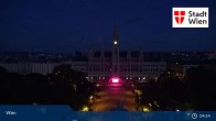 Archiv Foto Webcam Wiener Burgtheater 04:00