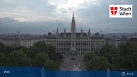 Archived image Webcam Vienna - Burgtheater 18:00