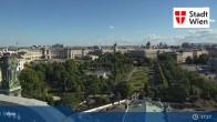 Archived image Webcam Vienna - Burgtheater 16:00
