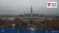 Archived image Webcam Vienna - Burgtheater 08:00