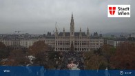 Archived image Webcam Vienna - Burgtheater 14:00