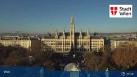 Archived image Webcam Vienna - Burgtheater 08:00