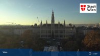 Archived image Webcam Vienna - Burgtheater 14:00