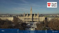 Archived image Webcam Vienna - Burgtheater 08:00