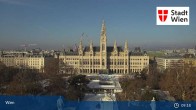 Archived image Webcam Vienna - Burgtheater 08:00