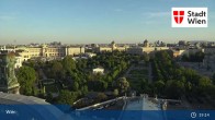 Archiv Foto Webcam Wiener Burgtheater 18:00
