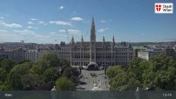 Archiv Foto Webcam Wiener Burgtheater 12:00