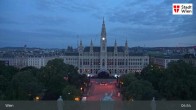 Archiv Foto Webcam Wiener Burgtheater 04:00