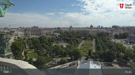 Archived image Webcam Vienna - Burgtheater 14:00