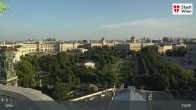 Archiv Foto Webcam Wiener Burgtheater 18:00