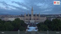 Archiv Foto Webcam Wiener Burgtheater 04:00