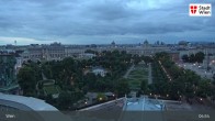 Archiv Foto Webcam Wiener Burgtheater 05:00