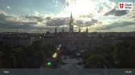 Archiv Foto Webcam Wiener Burgtheater 18:00